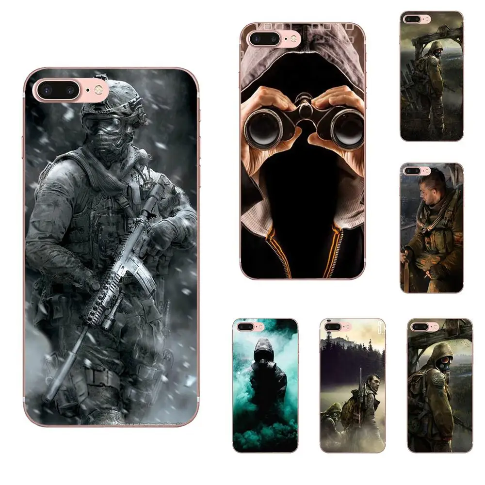 Мягкие чехлы из ТПУ S .. a. l. k. e. r Stalker для Xiao mi 3 4 4C 4i 5 5S 5X6 6X8 SE Pro Lite A1 Max x 2 Note | Мобильные