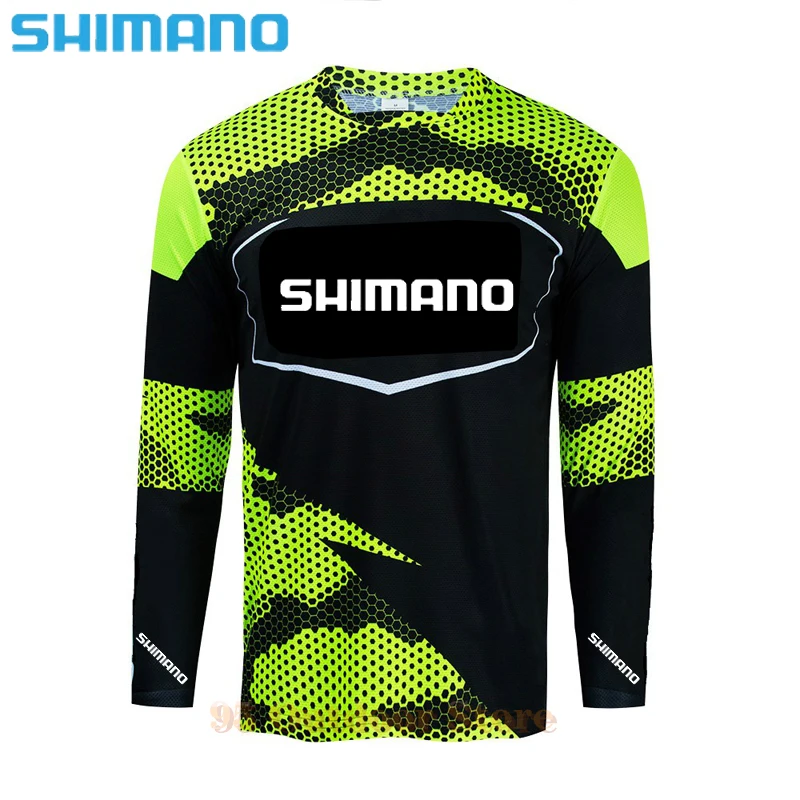 

2021 New Summer Fishing Clothing Quick Dry Shimano Clothing Anti-UV Fishing Shirt DAIWA Outdoor Climbing Fishing Clothes