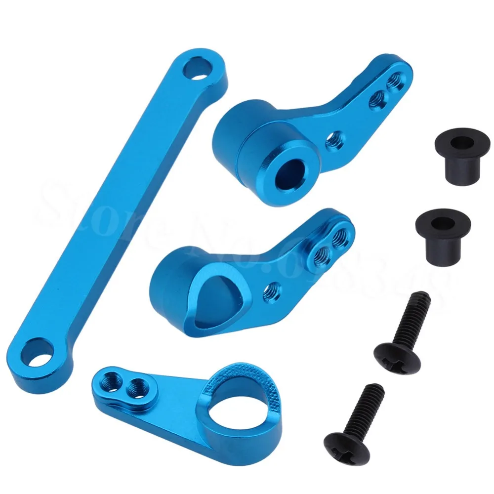5 Sets Steering Servo Saver Complete 532007(Al.) For FS Racing 1/10 Monster Trcuk 53633 51806 FS538 10YW Buggy 53625 FS539 | Игрушки и