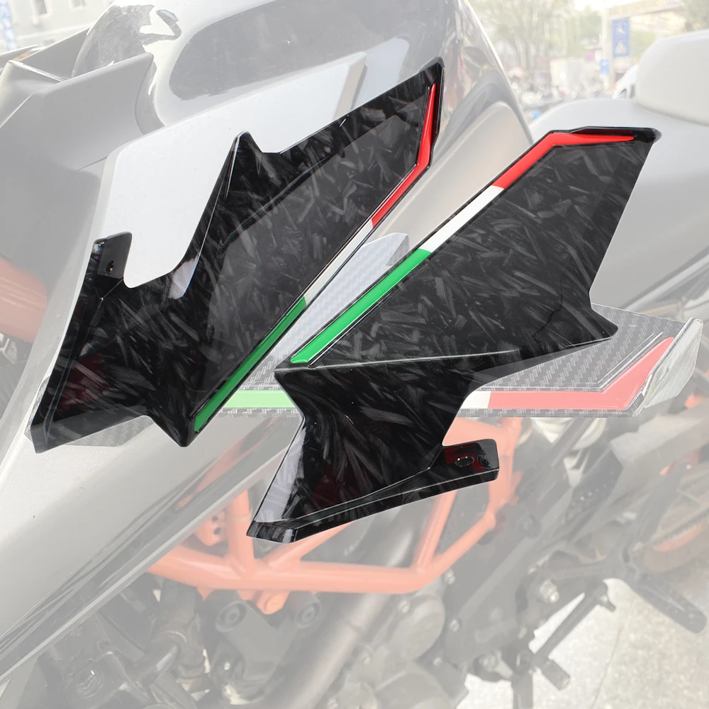 

Motorcycle Accessories Winglets Aerodynamic Wind Wing Spoileror Carbon For TRK 502 502X 502C Leoncino 500 TRK502 TRK502X TRK502C