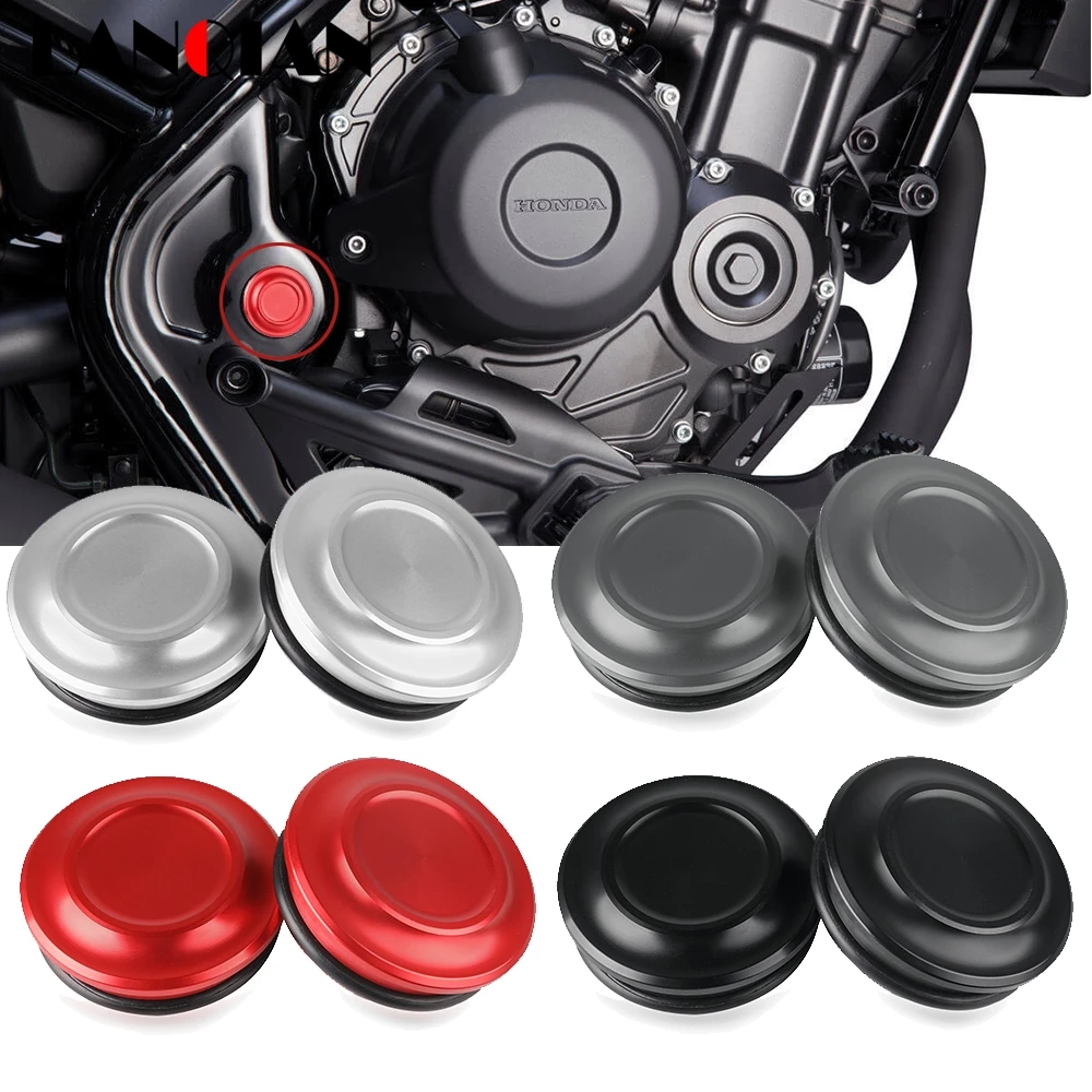 

Reble 500 2020 2021 Frame Hole Cover Motorcycle Aluminum Decoration Frame Plugs Cap Fairing Guard For HONDA REBEL500 CMX500 CMX