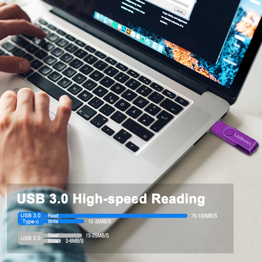 Новое высокое Скорость флеш-накопитель USB 3 0 Тип C 512 256 128 64 Гб 32 16 памяти OTG фото