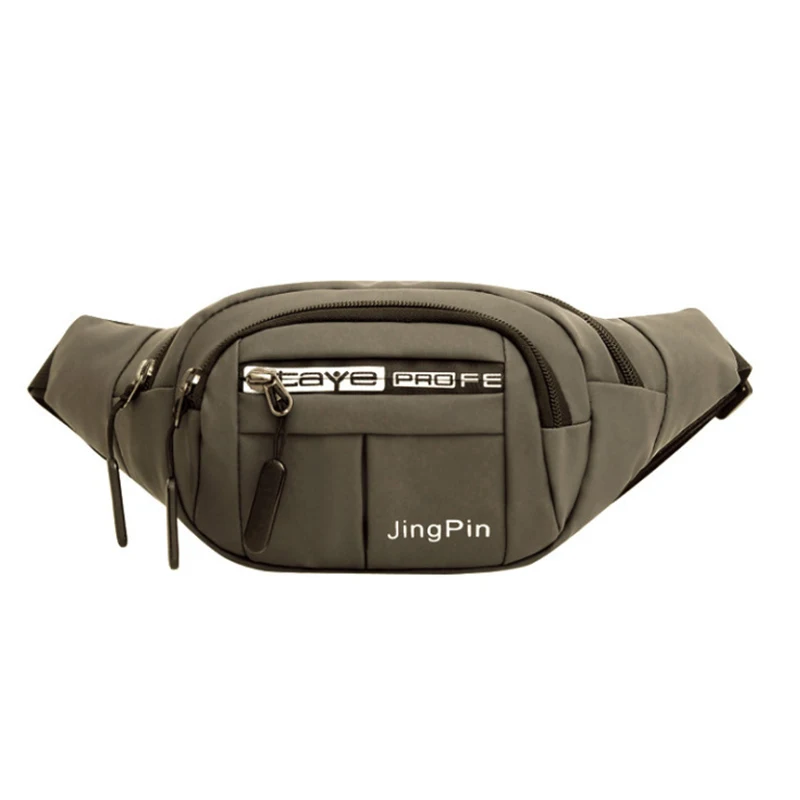 

Men's Outdoor Sports Messenger Chest Bag PU Leather Women Fanny Pack Techwear Wholesale Purses