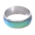 Кольцо унисекс из нержавеющей стали, меняющее цвет