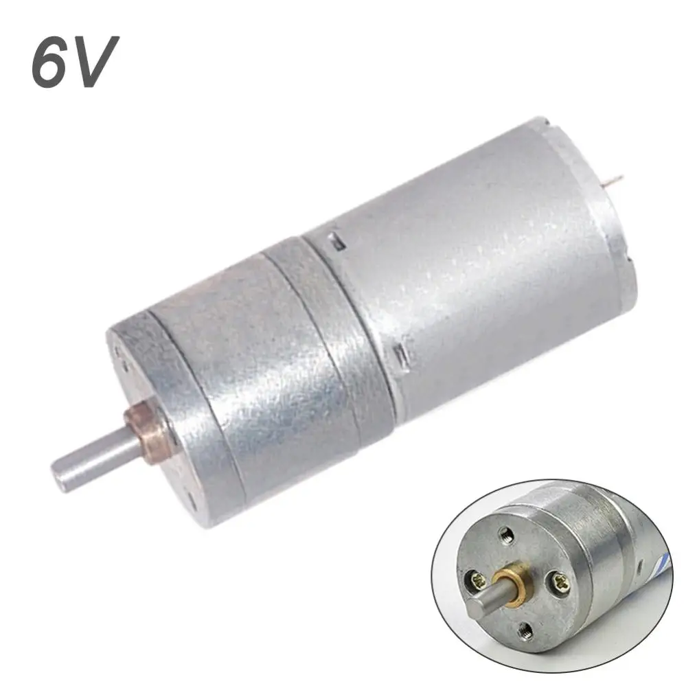 Conversor de Torque Alto do Motor 6v da Engrenagem 6v do Motor da C.c. do Motor Bonde Alinhado 6v Jga25-370