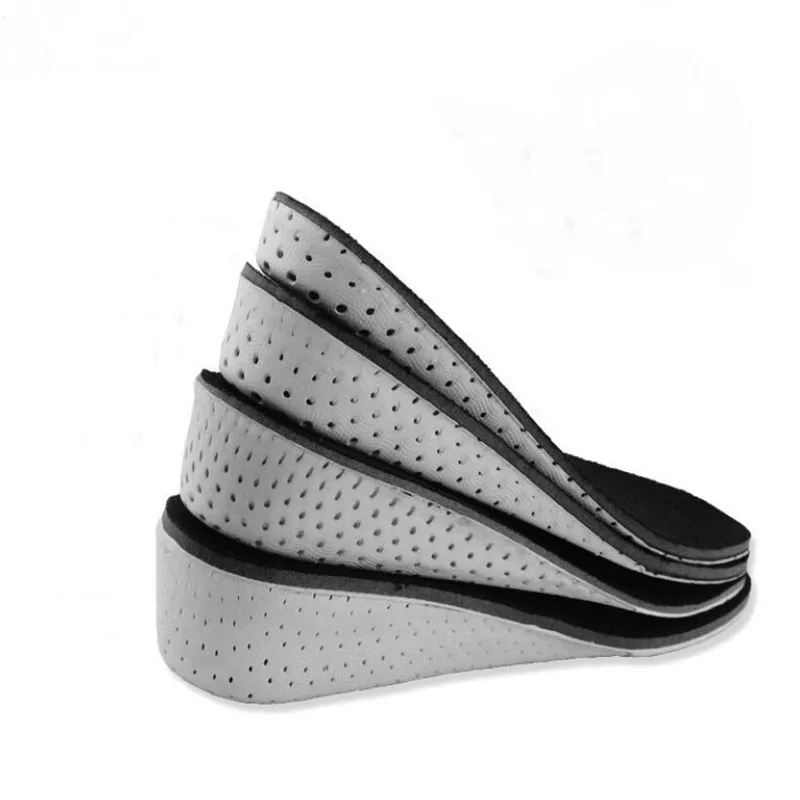 1 Pair Height Increase Insole Hard Breathable Memory Foam Heel Lifting Inserts Shoe Lifts Pads Elevator Insoles for Unisex | Обувь