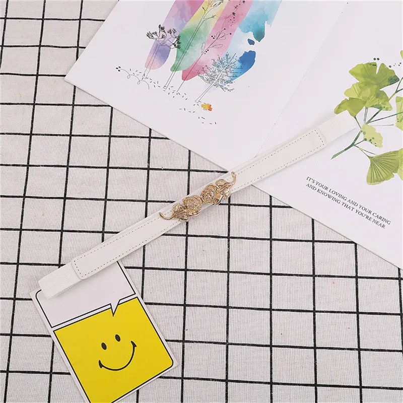 Платье Blets женская мода пояс на талии узкий эластичный ремень для платья тонкий