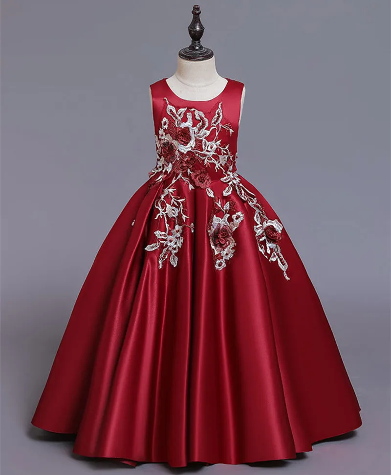 Женское длинное платье без рукавов высококачественное для дня рождения