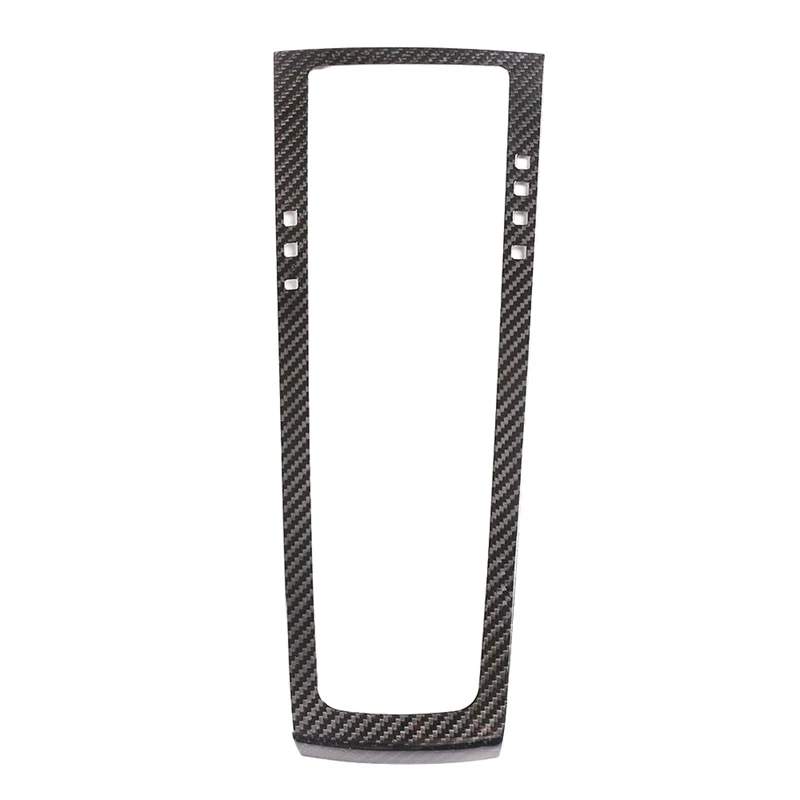 

Car Interior Decoration Moulding Carbon Fiber Central Gear Panel Control Panel Stickers for Porsche- Macan 2014-2020