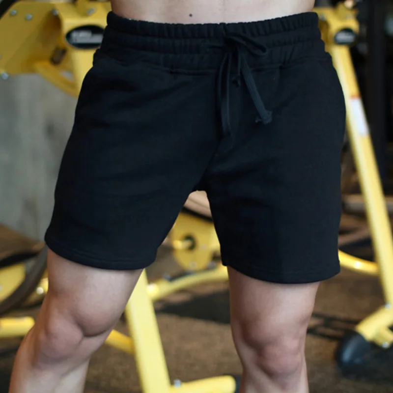 

2021 Summer New Light Board Sports Pants Male Solid Color Casual Five-point Shorts Sweat Training Fitness Basketball Pants