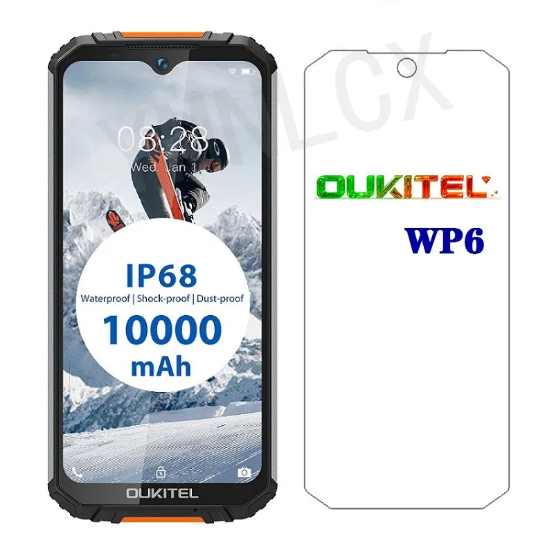 Защита экрана из закаленного стекла для Oukitel WP6 защита от царапин смартфона WP 6