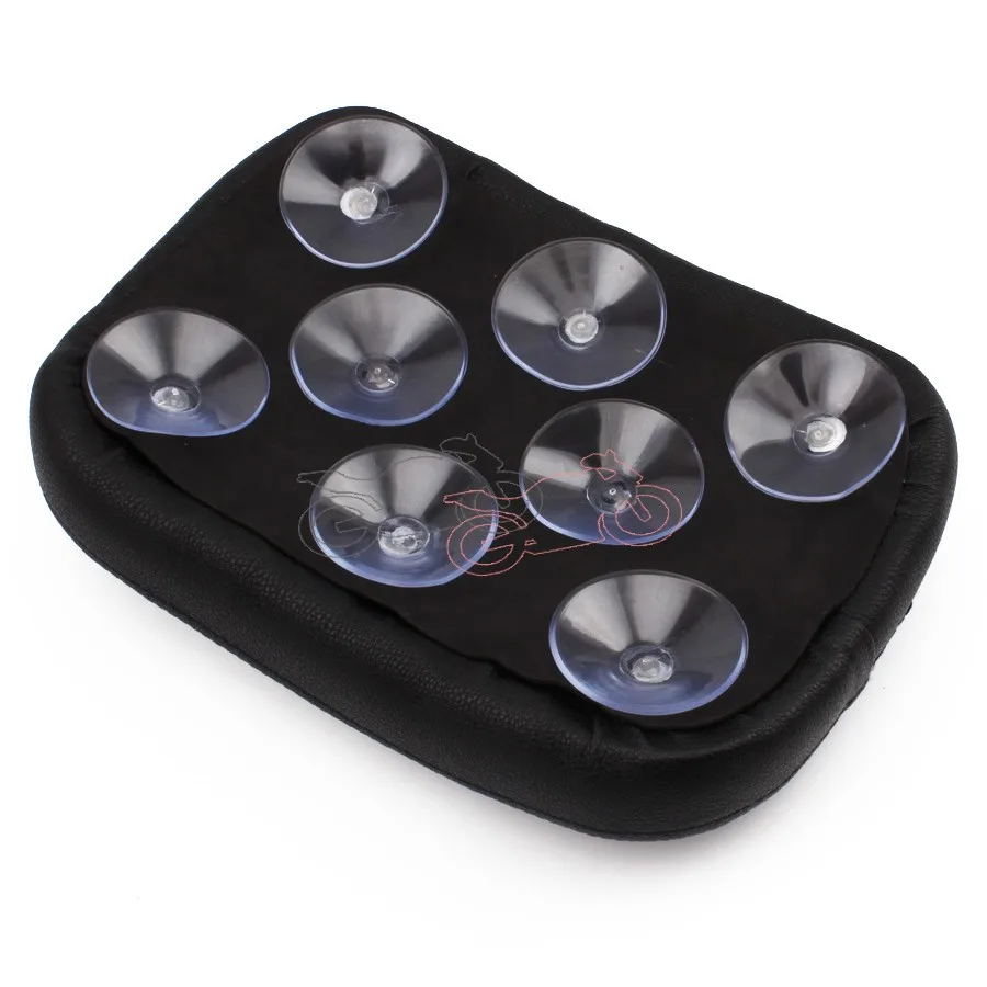 Кожаная накладка на заднюю панель с поперечным логотипом заднее крыло 8 присосок