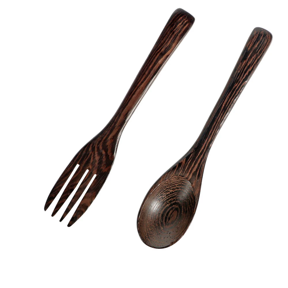 Ложки и вилки деревянная ложка эко посуда натуральный эллипс деревянной ковш для