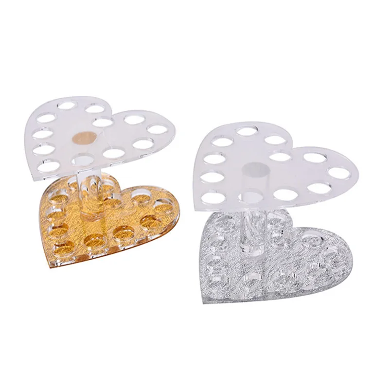 Держатель для ручки лака ногтей Полка дизайна дисплей макияж дизайн акриловый