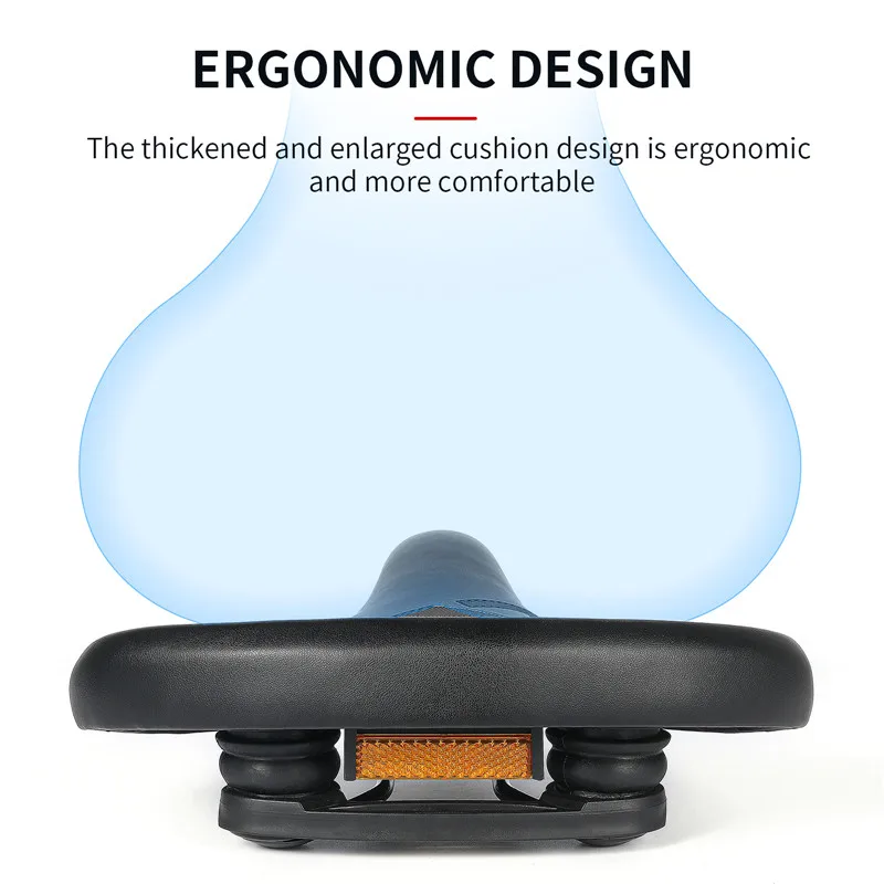 WEST BIKING седло для горного велосипеда широкая подушка амортизирующее удобное