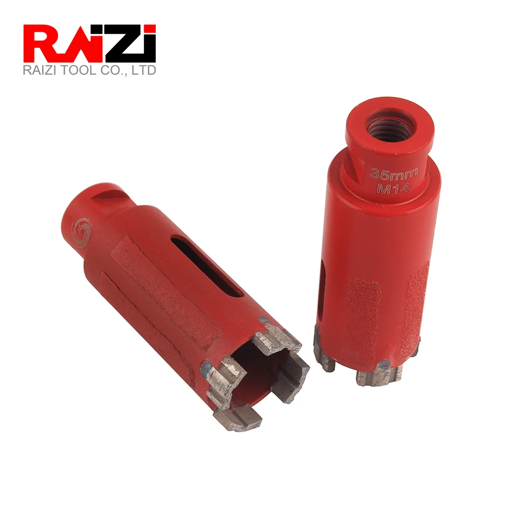 Raizi Phoenix 1pc 35mm Premium Dry Diamond Core Bit For Granite Tiles Porcelain Marble Hard Stone and Glass | Инструменты