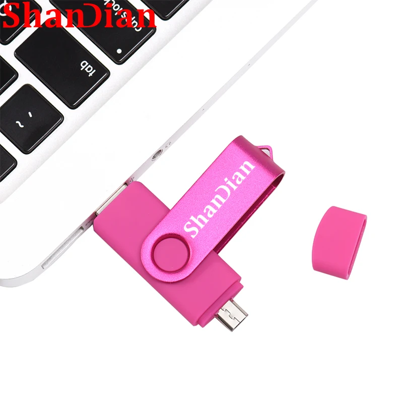 High Speed SHANDIAN USB Flash Drive OTG 4GB-64GB, Dual Application Micro USB Stick for External Storage image 4