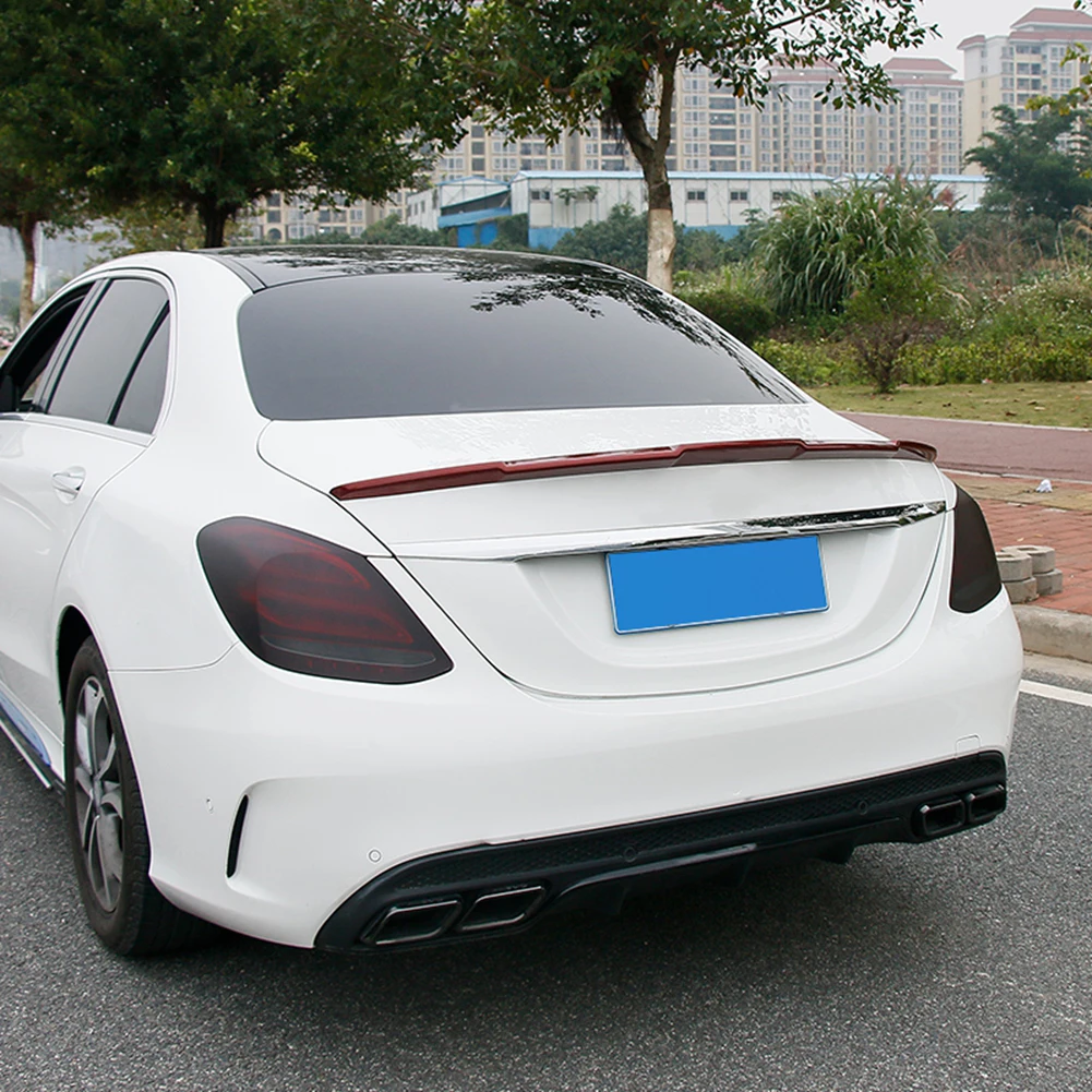 Авто гоночный задний спойлер багажника активный крыло губы для Mercedes-Benz C-Class 2019 |