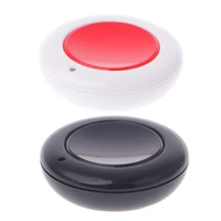 round shape button rf transmitter wireless remote control 433 mhz roundness design remote key sticky wall panel