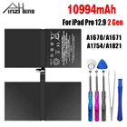 Аккумулятор для планшета PINZHENG 10994 мАч для iPad Pro 12,9 2 nd Gen A1670 A1671 A1754 A1821 (2017), сменный аккумулятор с инструментом