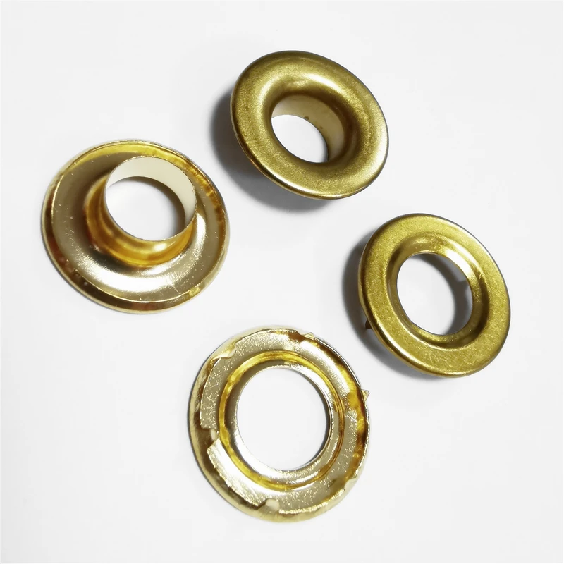 Латунные проушины с 6 зубьями для покрытия различных цветов твердости палатки и