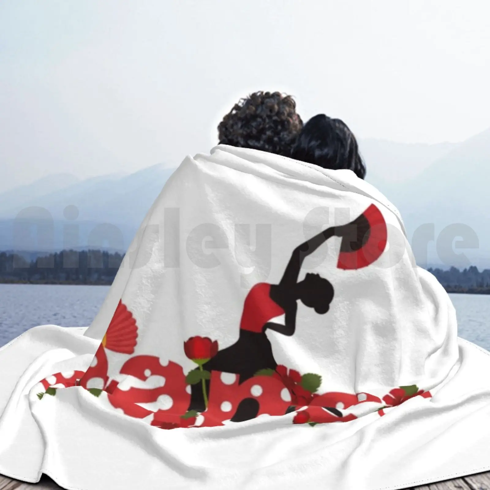 Одеяло для танцев фламенко-севиллана танцевальные туфли на высоком каблуке