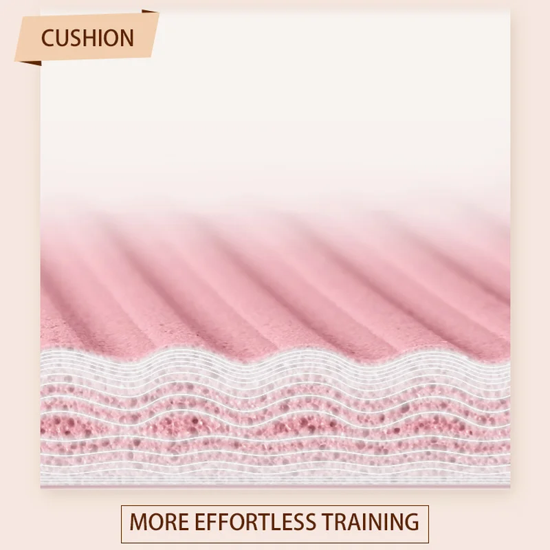 Коврик для йоги толщиной 10/15 мм нескользящий матовый спортивный