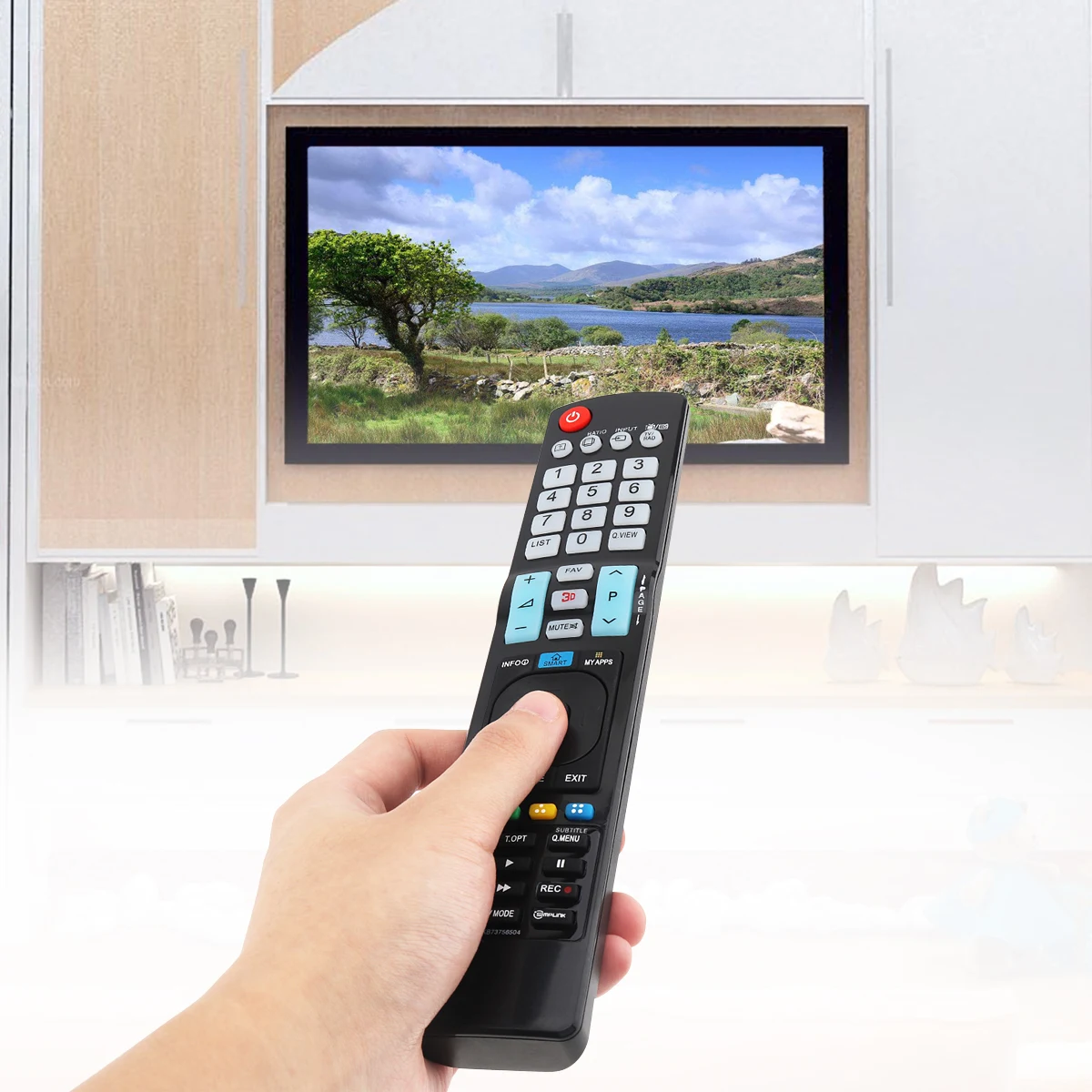 Пульт дистанционного управления IR 433MMHz TV с дальностью передачи 8M подходит для LG