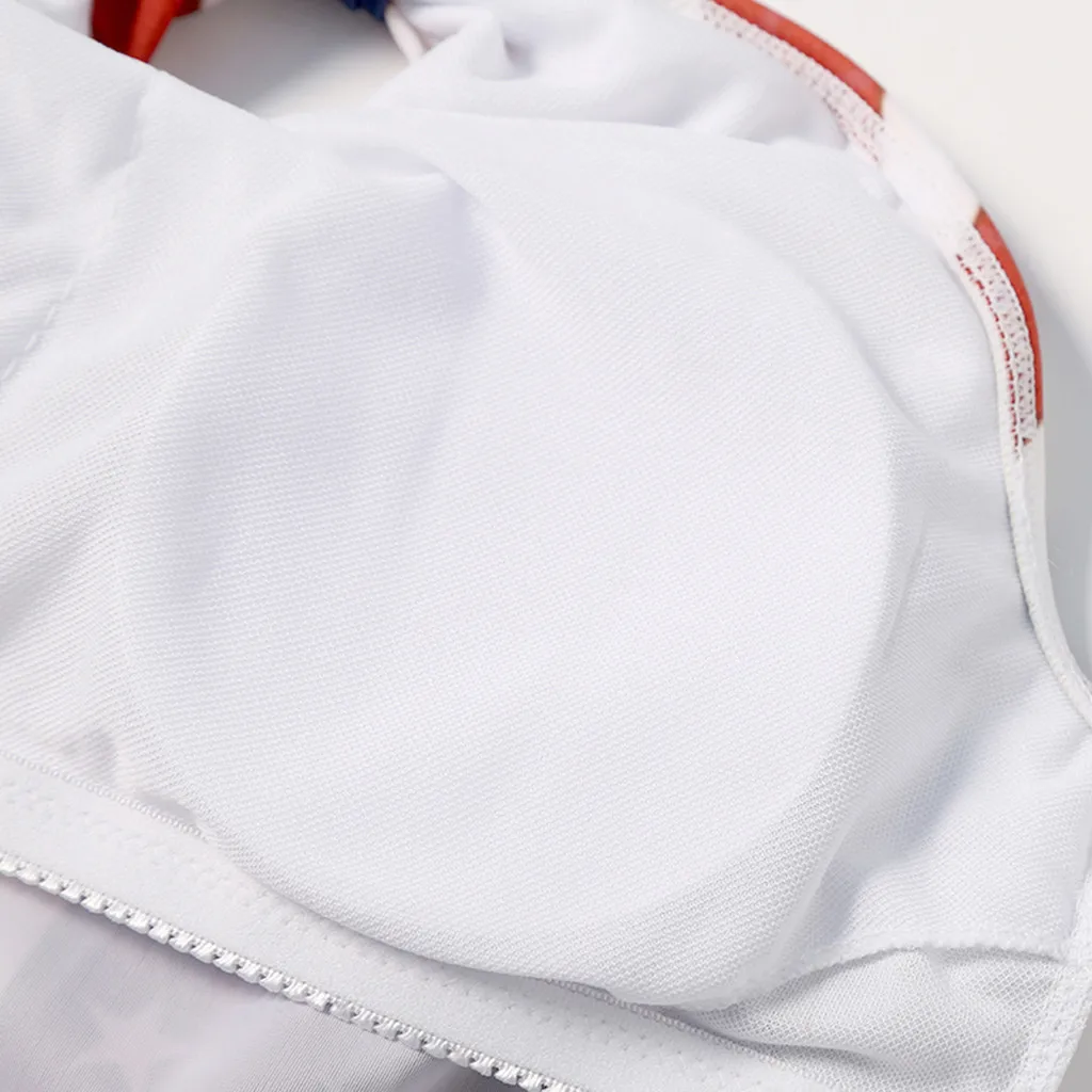 Женский купальник модный новый плюс S-3XL большой размер женский европейский и