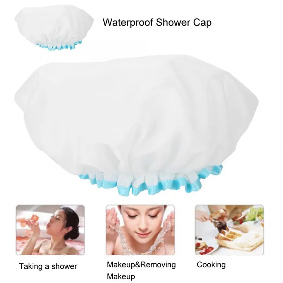 Фен для волос взрослых двухслойная водонепроницаемая шапочка душа утолщенная