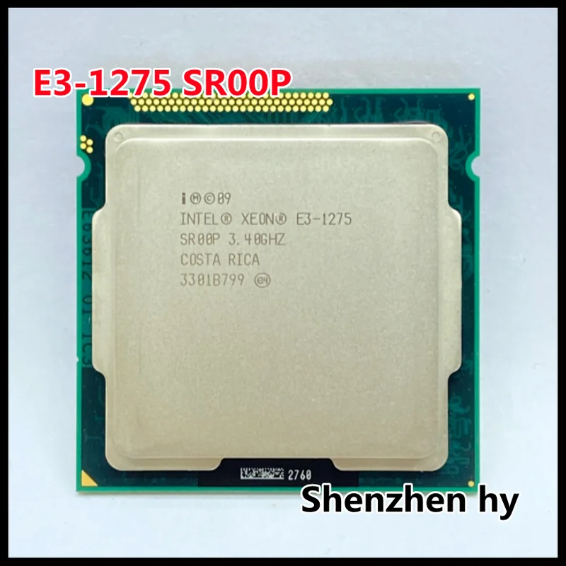

E3-1275 E3 1275 SR00P 3.4 CPU Процессор 6M 95W LGA 1155