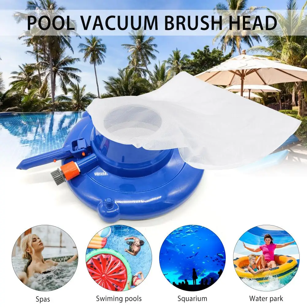 

Swimming Pool Vacuum Head Quick Cleaning Pool Bottom Leaves Collection Pool Accessories Garden Supplie Cleaning Tools