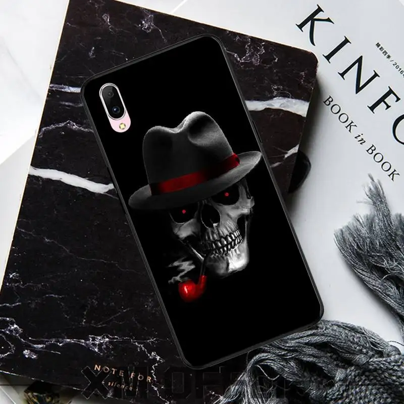 LJHYDFCNB крутой чехол для телефона с черепом VIVO Y97 95 85 83 81 79 75 71 Y91 U1 91i 81S