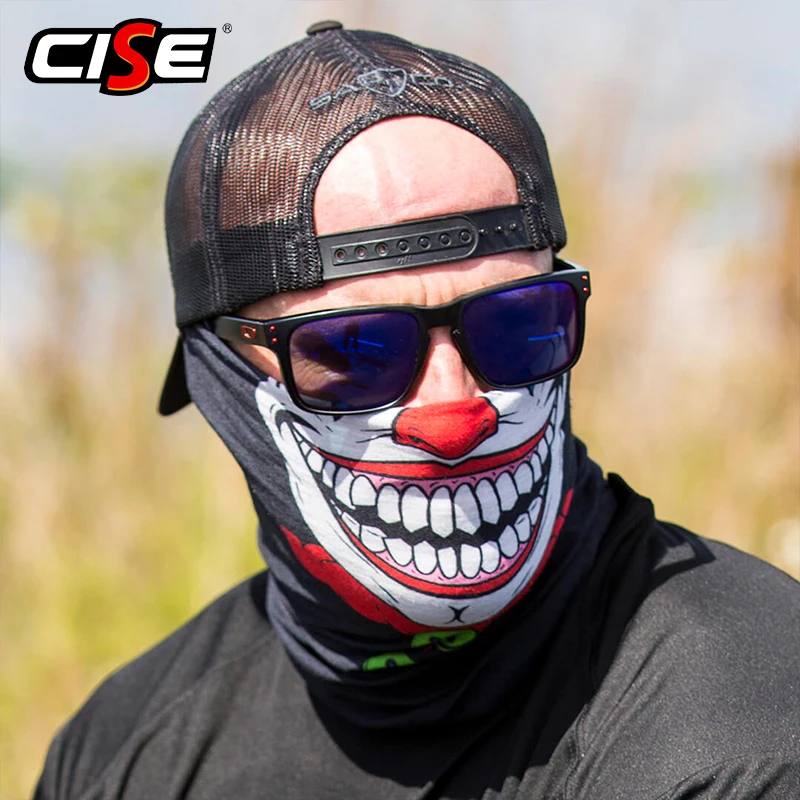 3D бесшовные Джокер Балаклава с рисунком черепа волшебный уход за кожей лица