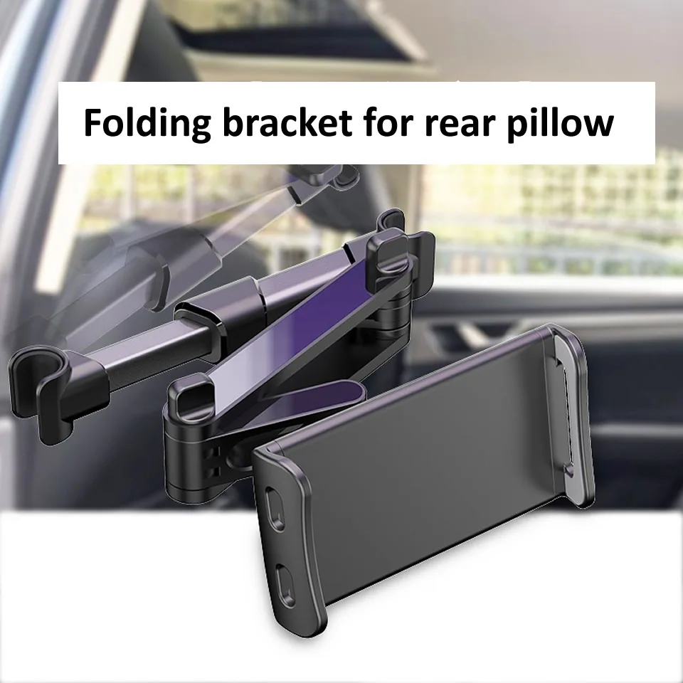 OUTMIX Telescopic Car Rear Pillow Phone Holder Tablet Stand Seat Headrest Mounting Bracket for 4-11 Inches |