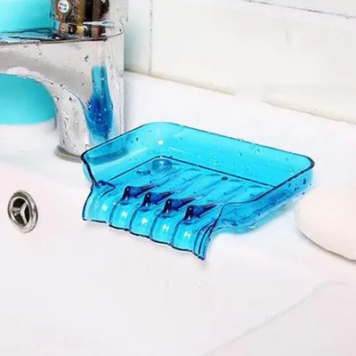 1 шт. пластиковая мыльница-водопад аксессуары для ванной комнаты дренаж мыла