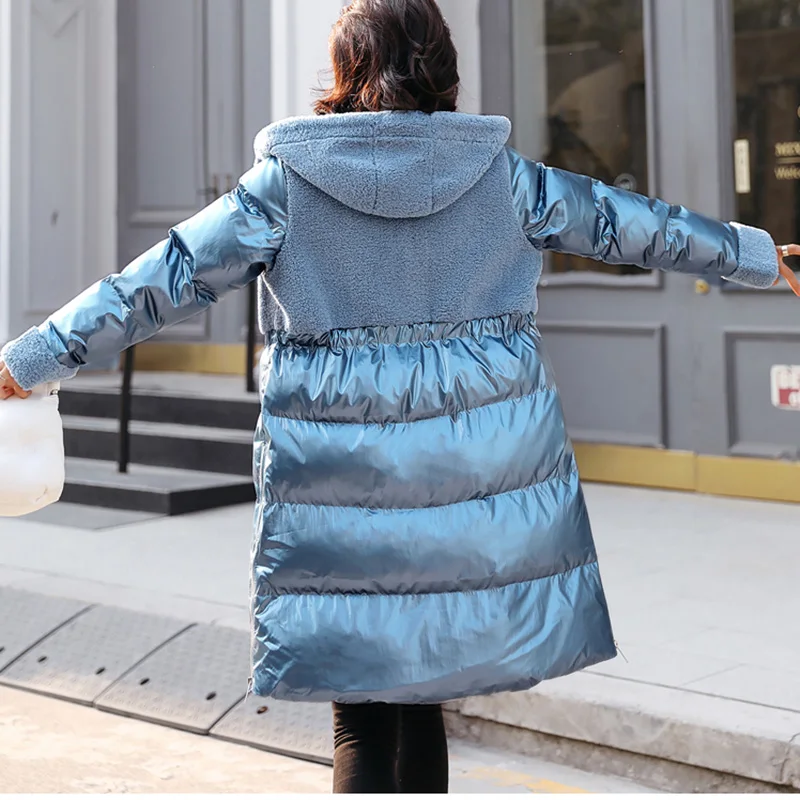 Женское хлопковое пальто с капюшоном женские пуховики зимняя верхняя одежда 2020