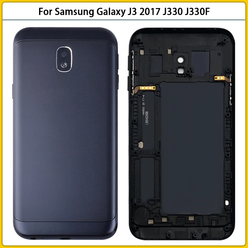 Новый J330 полный корпус чехол для Samsung Galaxy J3 2017 J330F крышка аккумулятора задняя