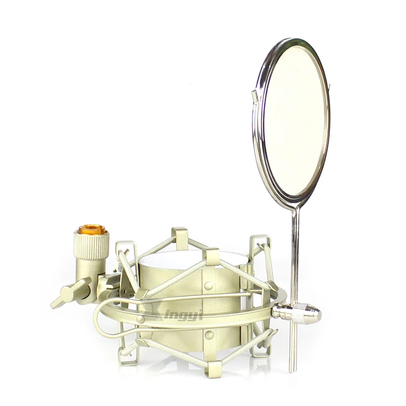 Металлический ударный держатель для микрофона с пауком ударопрочный подставка