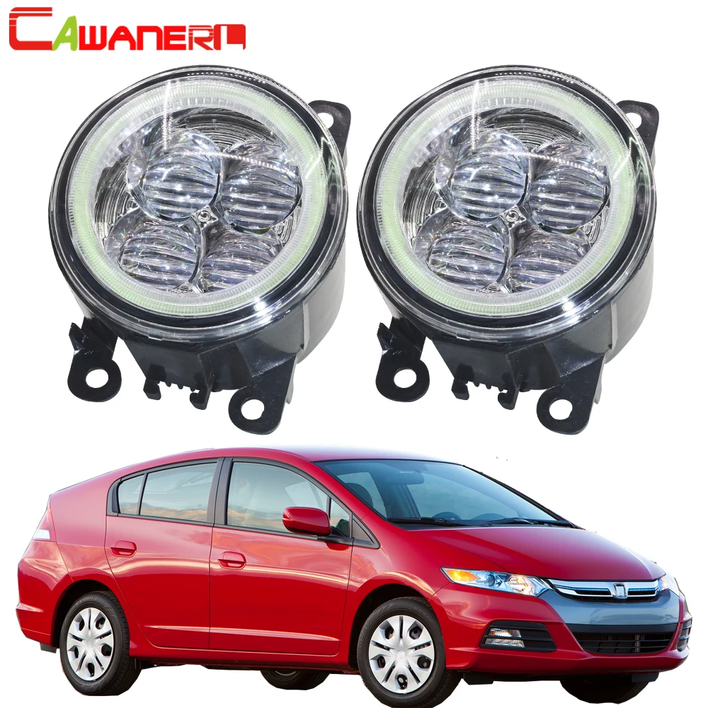 Cawanerl 2 шт. стайлинга автомобилей Светодиодный туман светильник глаза ангела