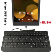 for argos bush eluma b1bush mytabletbush spira micro usb keyboard pu leather black stand case tablet accessories