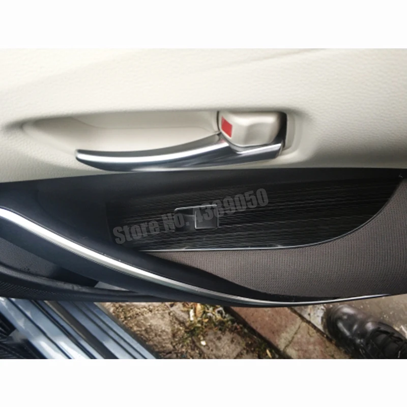 Автомобильные аксессуары из нержавеющей стали для Toyota corolla E210 2019 2020 LHD дверь окно