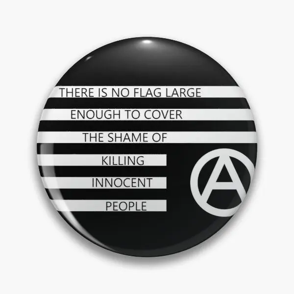 

There Is No Flag Large Enough To Cover Customizable Soft Button Pin Brooch Decor Cute Hat Creative Collar Jewelry Badge Gift