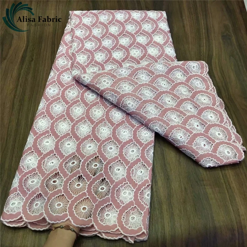 Лидер продаж африканская ткань Alisa Высококачественная кружевная 5 ярдов
