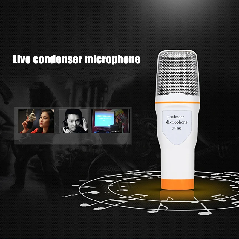 Диктофон аудио конденсаторный микрофон вокальный студийный с штативом Стенд ND998