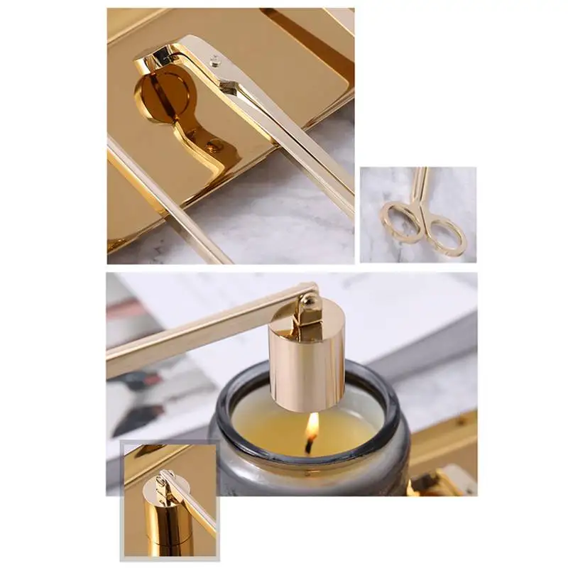 4 шт./компл. набор огнетушителей для свечей из нержавеющей стали фитиль уютной