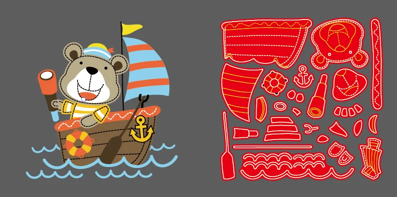 

Металлическая пресс-форма в форме кролика для скрапбукинга