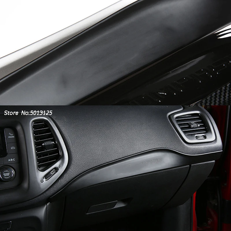 Центральная Автомобильная консоль Co pilot отделка для Jeep Compass 2017 2018 2019 2020 2021