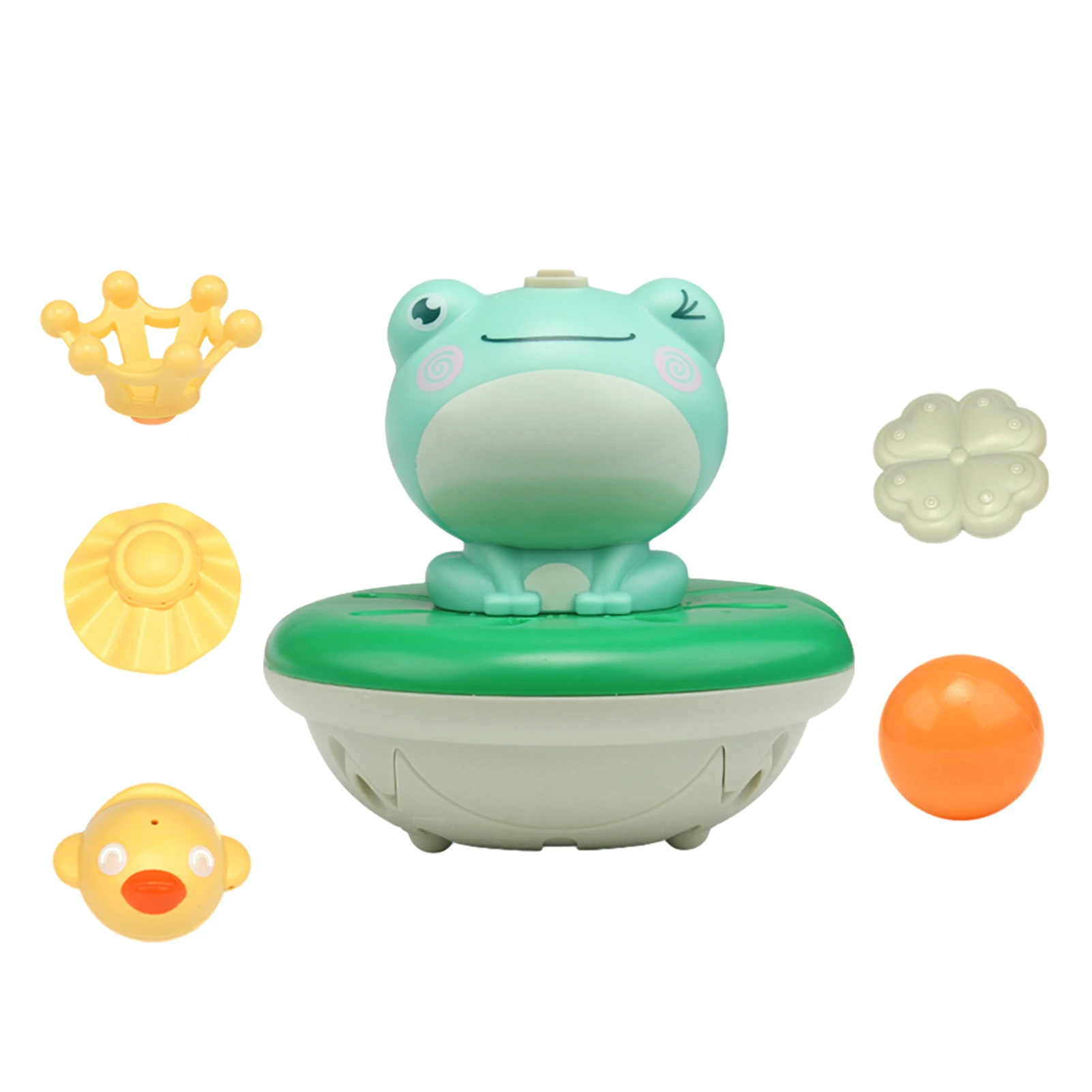 

Toddler Bath Fidget Toys Fun Frog Mini Fountain Kids Toy Funny Bathtub Or Swimming Pool Parent-child Interaction Baby Games