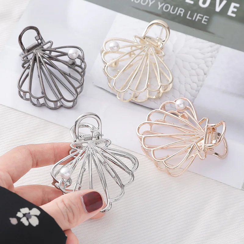 

The New Hair Clips Fashion Girl Hair Ornaments Medium Metal Hair Clips